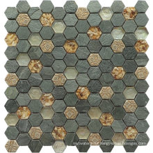 Good Price Glass Resin Stone Mosaic for Floor